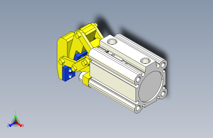 蛇形气缸GP-32-D(含磁）（SMC气缸）