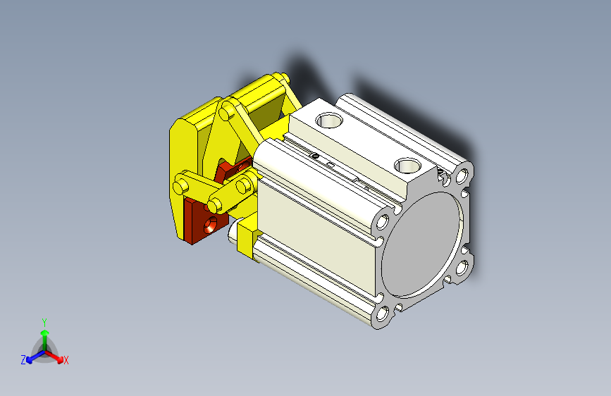 蛇形气缸GP-40(无磁）（SMC气缸）