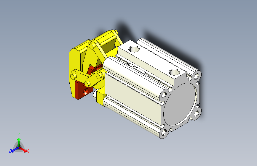 蛇形气缸GP-40-D(含磁）（SMC气缸）