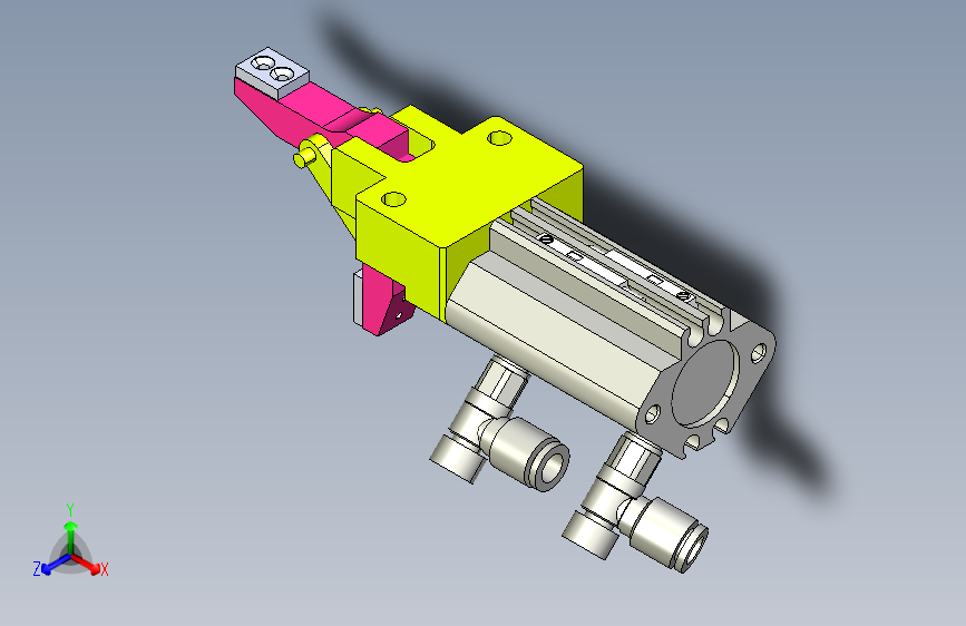 蛇形气缸HC-16-D（有磁）（SMC气缸）