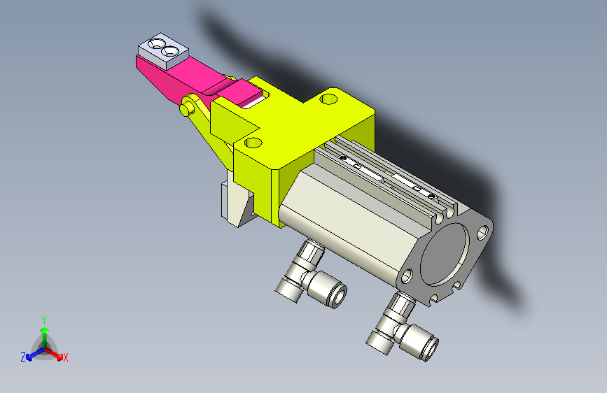 蛇形气缸HC-25-D（有磁）（SMC气缸）