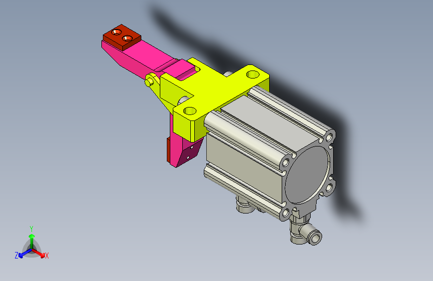 蛇形气缸HC-40-D（有磁）（SMC气缸）