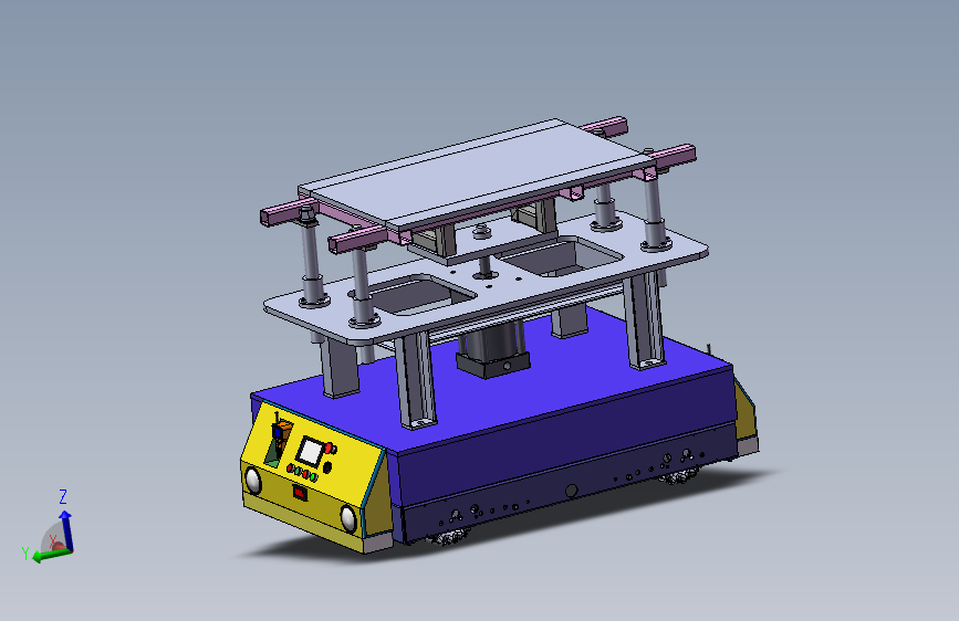 带举升功能的AGV小车 1177988