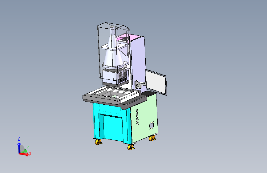 二次元影像检测仪结构1631098