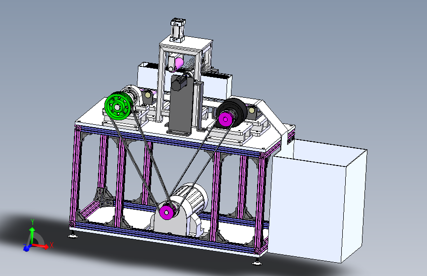 金属梳自动清洗机的设计含三维图