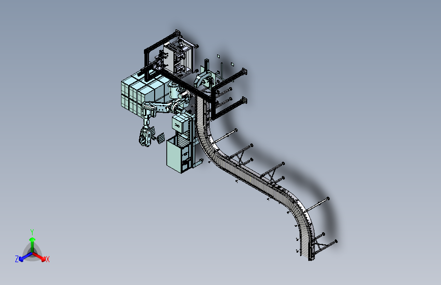 自动化码垛与输送生产线