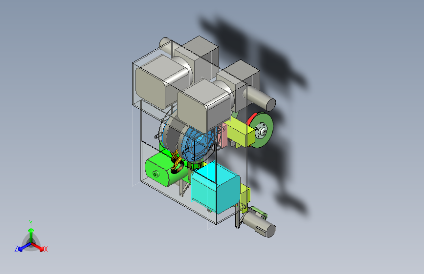 气吸式播种器UG三维1473726