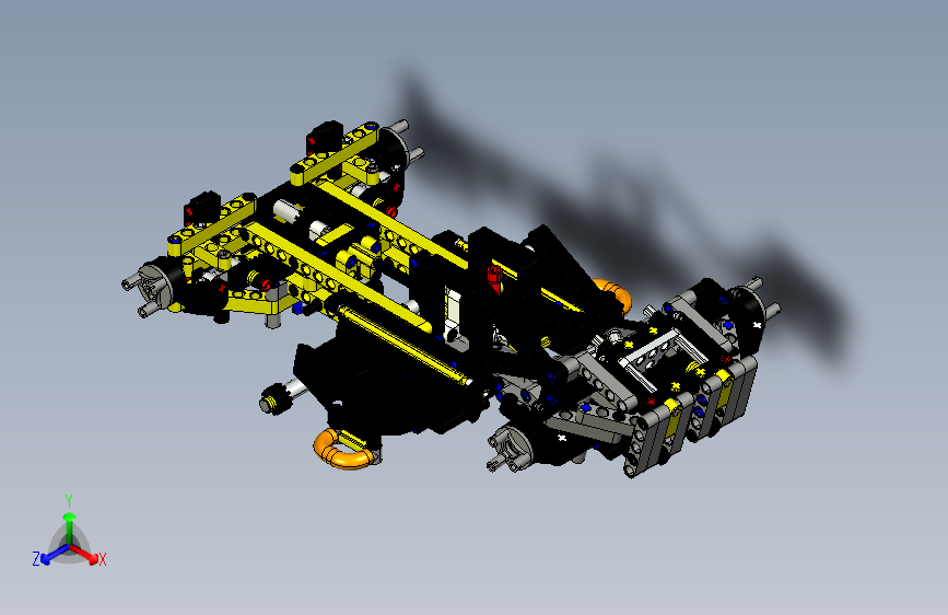 乐高科技沃尔沃概念轮装载机