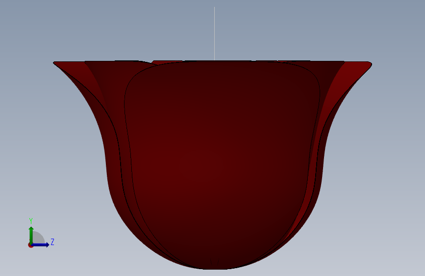 玫瑰花_SOLIDWORKS 2023_模型图纸下载 – 懒石网