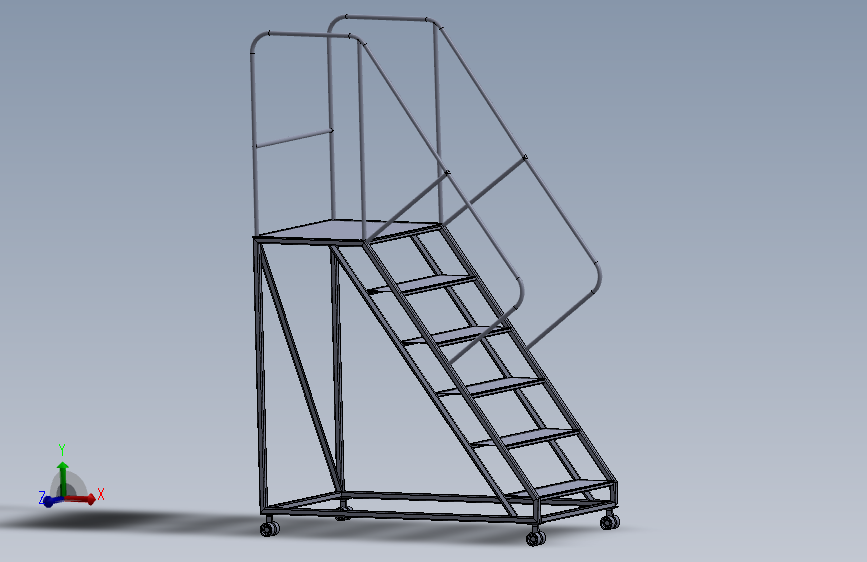 飞机的梯子登机梯子