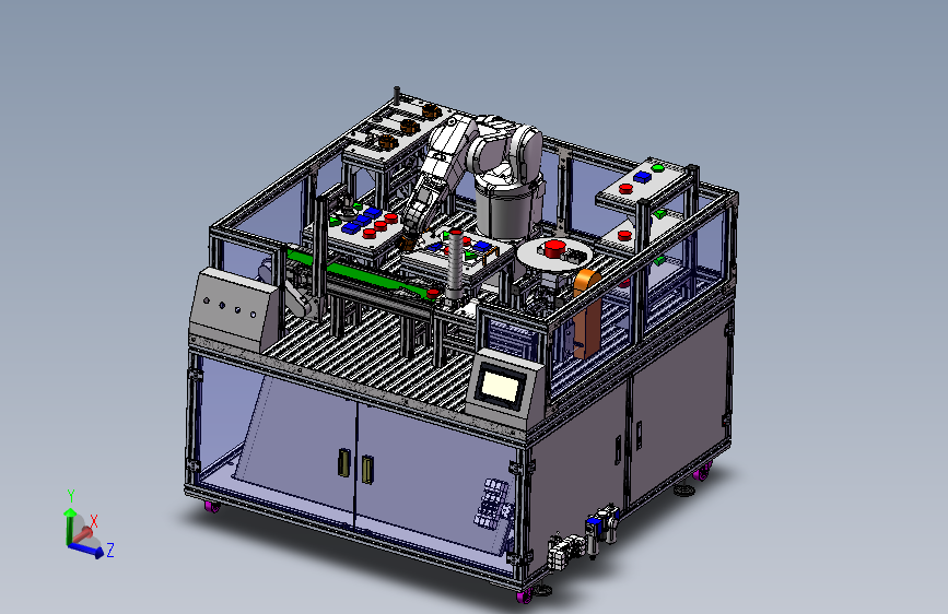 多功能实训台机器人实训台784352