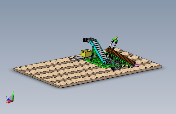 叶菜收获机 1737638