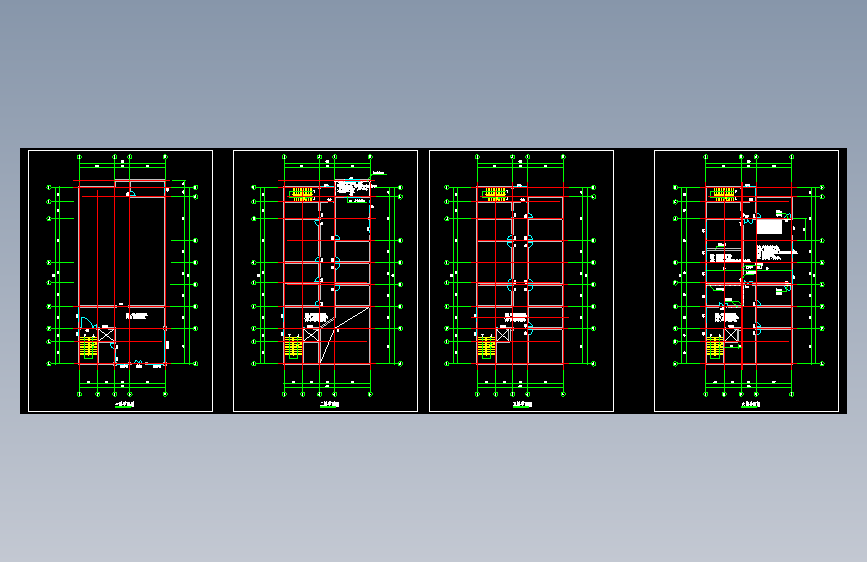 淮川派出所改造平面图