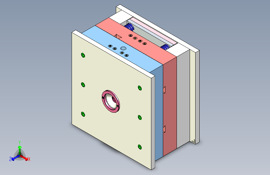 平板电脑后盖注塑模具设计524365
