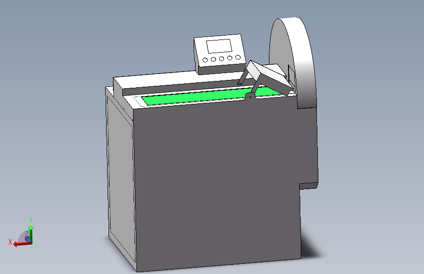 蔬菜切割机SW三维图 1438526