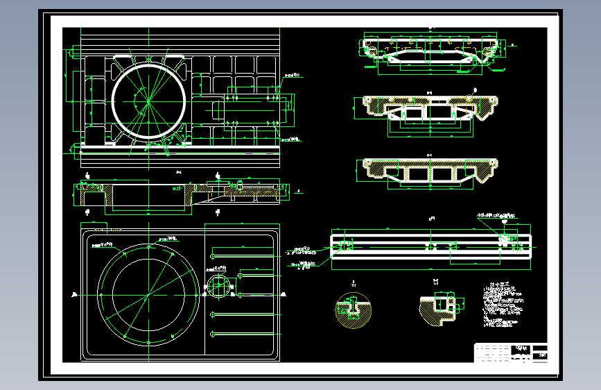 W689机械资料-HM2820精密数控磨床的总体设计【6张优】