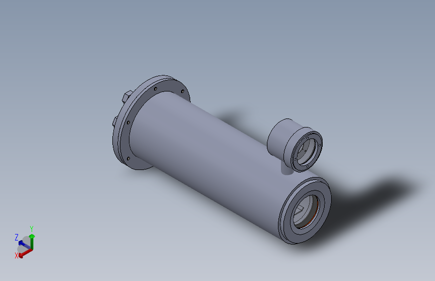 KBA127矿用隔爆型摄像仪外壳1510373