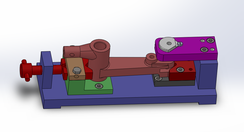 杠杆(CA1340自动车床)（一）钻顶部Φ8H7孔169118