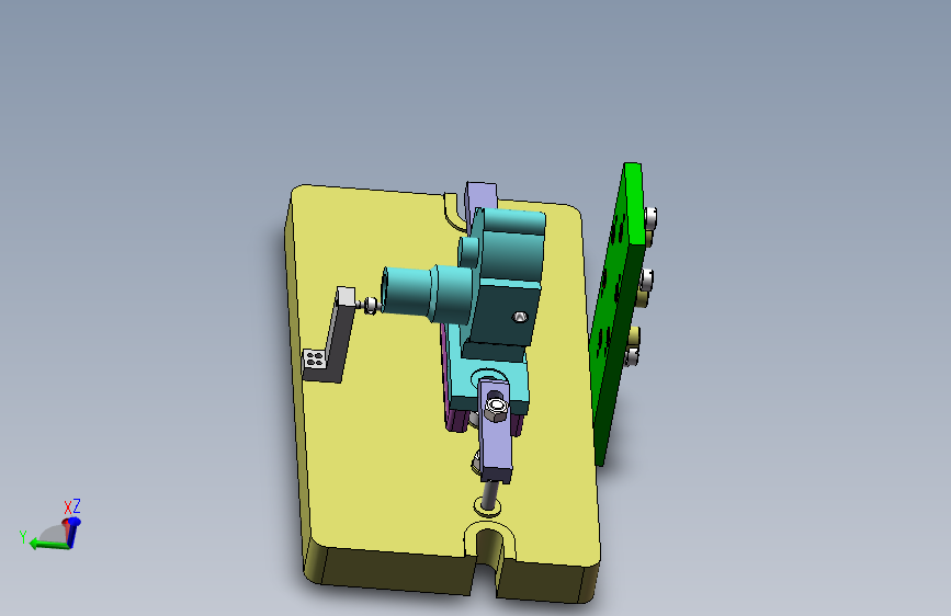 K708-泵体钻孔夹具设计含SW三维 1264235