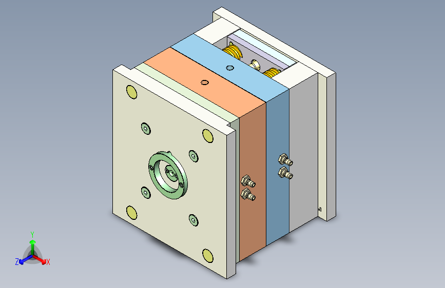 肥皂盒底座注塑模具设计-含模流1645044