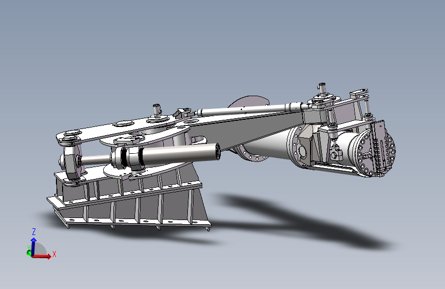 液压泥炮模型1000256