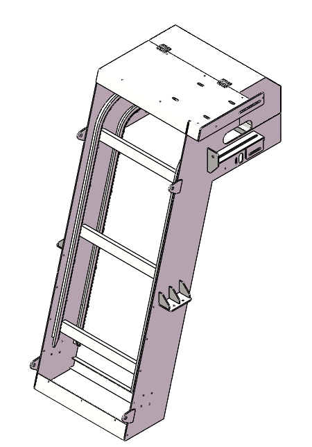 回转式耙齿格栅三维模型 PCGS900X1000-00(3d建模)995446