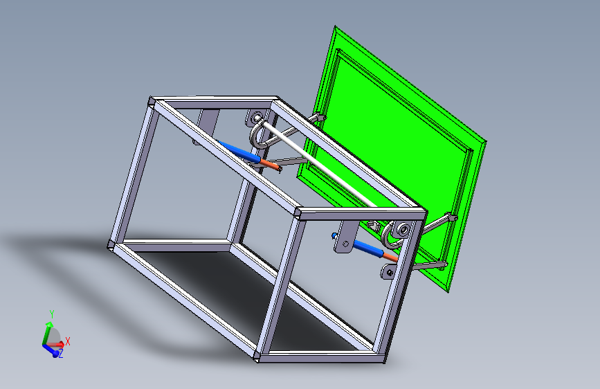 平移式客车行李舱门的设计1026563