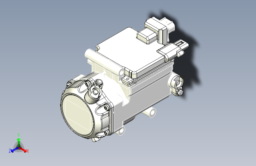 27cc 涡旋电动压缩机结构 1713604