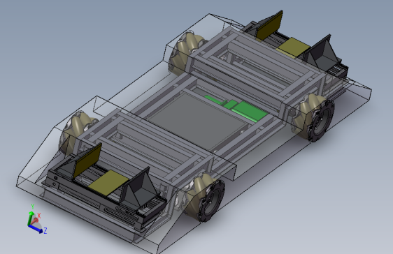 重型AGV小车SW21三维 1721341