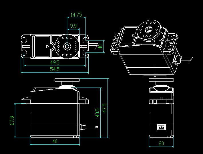 AUV 尾部动力单元模型1647987
