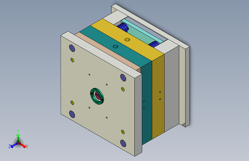 笔记本电脑底座注塑模具设计1675895