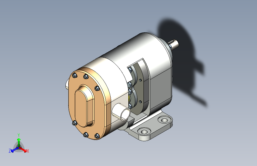 三叶渐开线转子泵CAE技术【PROE+ANSYS+仿真】370571
