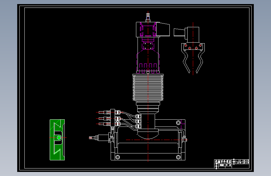 数控车床上下料机械手设计364845