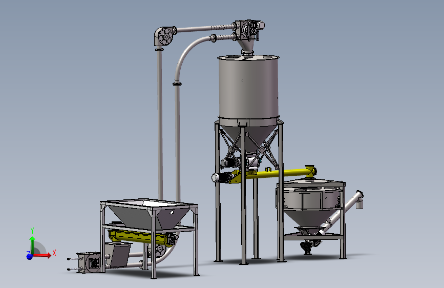 管链输送机配送线1541888