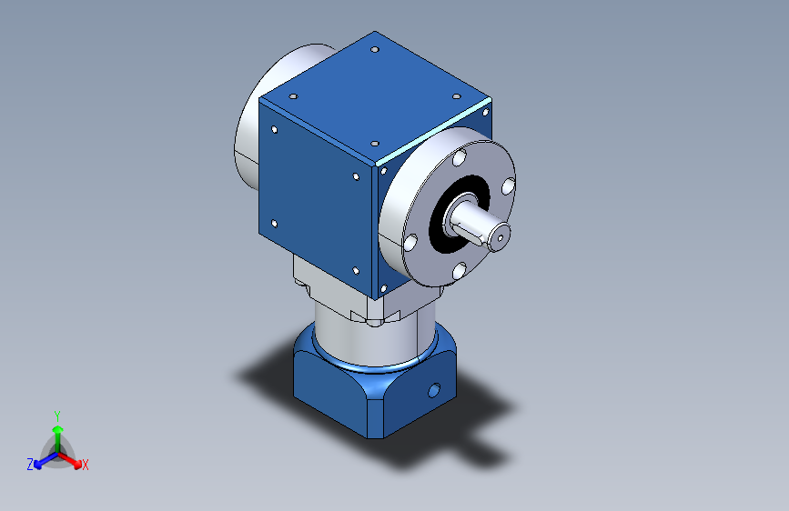 RAH-S型PHT品宏转向器RAH060转向器_RAH090转向箱_RAH120齿轮箱_RAH150转角减速箱