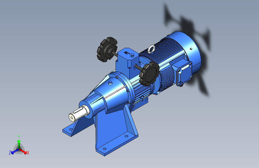 MB-2C单级卧式齿轮减速机_15B3