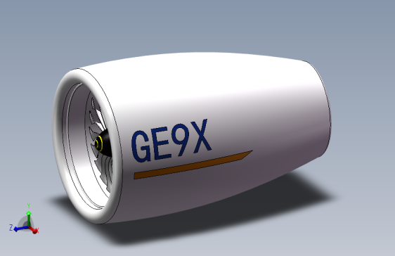 GE9X航空发动机 1280573