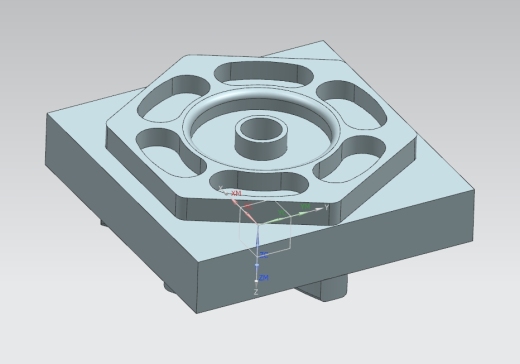 星形底座的数控铣加工工艺及编程仿真含NX三维及CAD图+说明书
