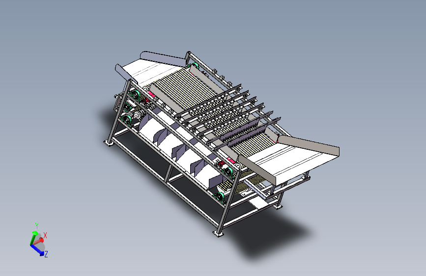 自动大红枣核桃果蔬分选分级设备1643823