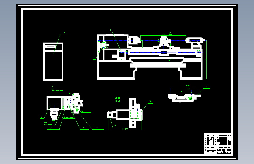 卧式车床数控化改造设计—纵向进给系统设计