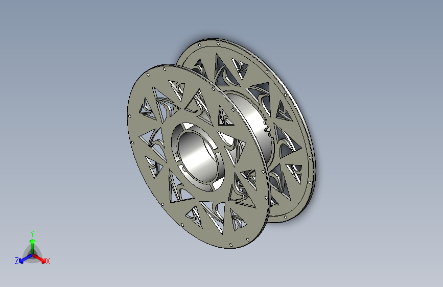 线轴缠绕在一起