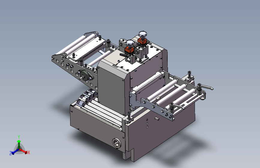 GRJX-PBJ-200型偏摆送料机（sw可编辑+工程图）