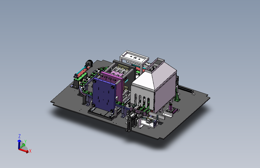 全自动1托4吹瓶机