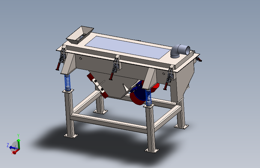 双电机型往复运动筛