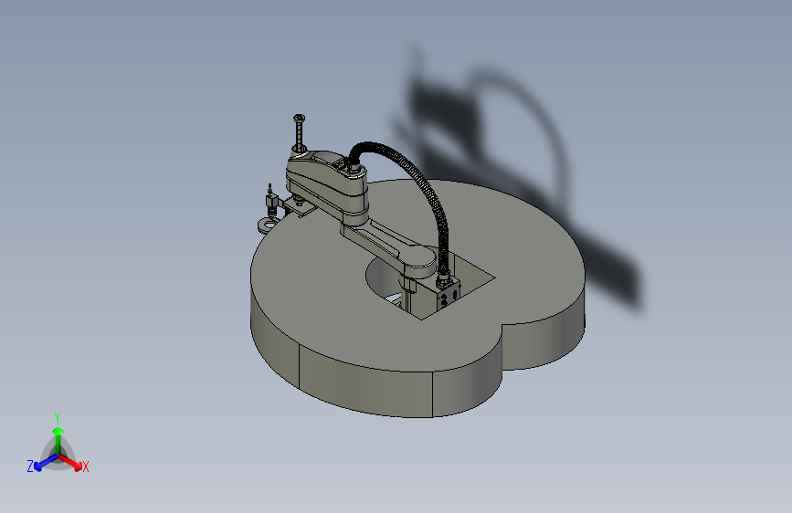 带视觉的SCARA 吸膜机器人 负载6kg