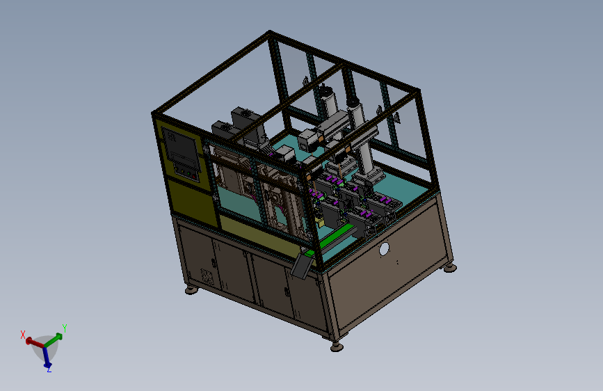 自动电芯激光剥标机