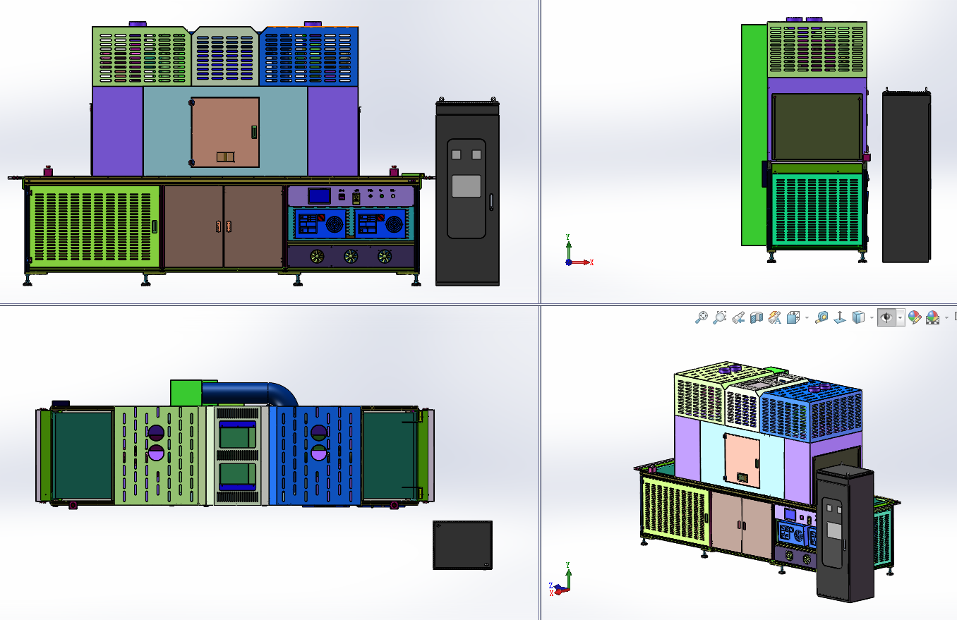 电子屏UV固化机设备