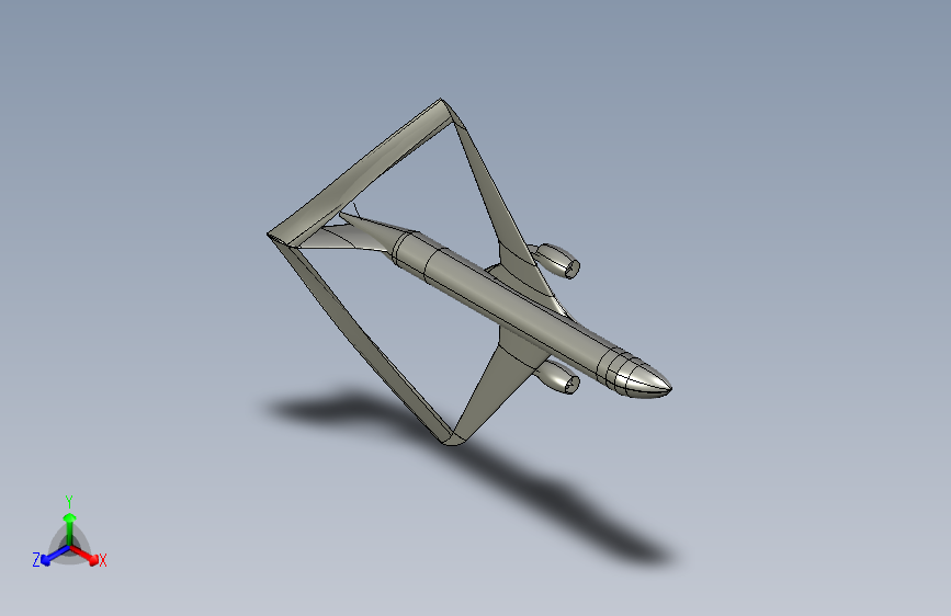 联结翼布局飞机--718681-20