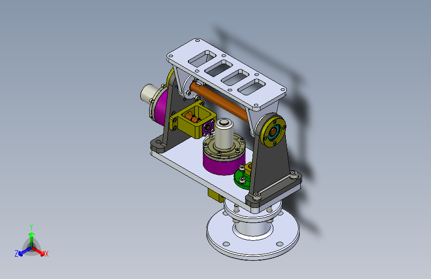 太阳能双轴跟踪装置