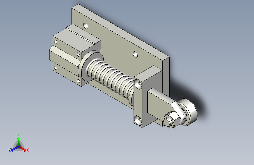 凸轮限位器机构